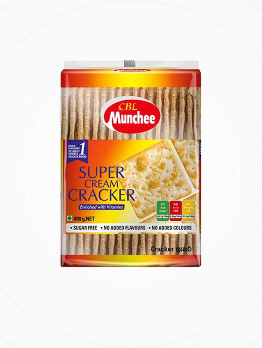 Munchee Super Cream Cracker 490g