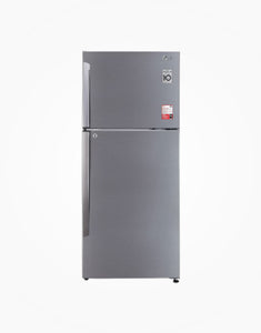 LG 437L Smart Inverter Refrigerator Shiny Steel GL-M433PZI
