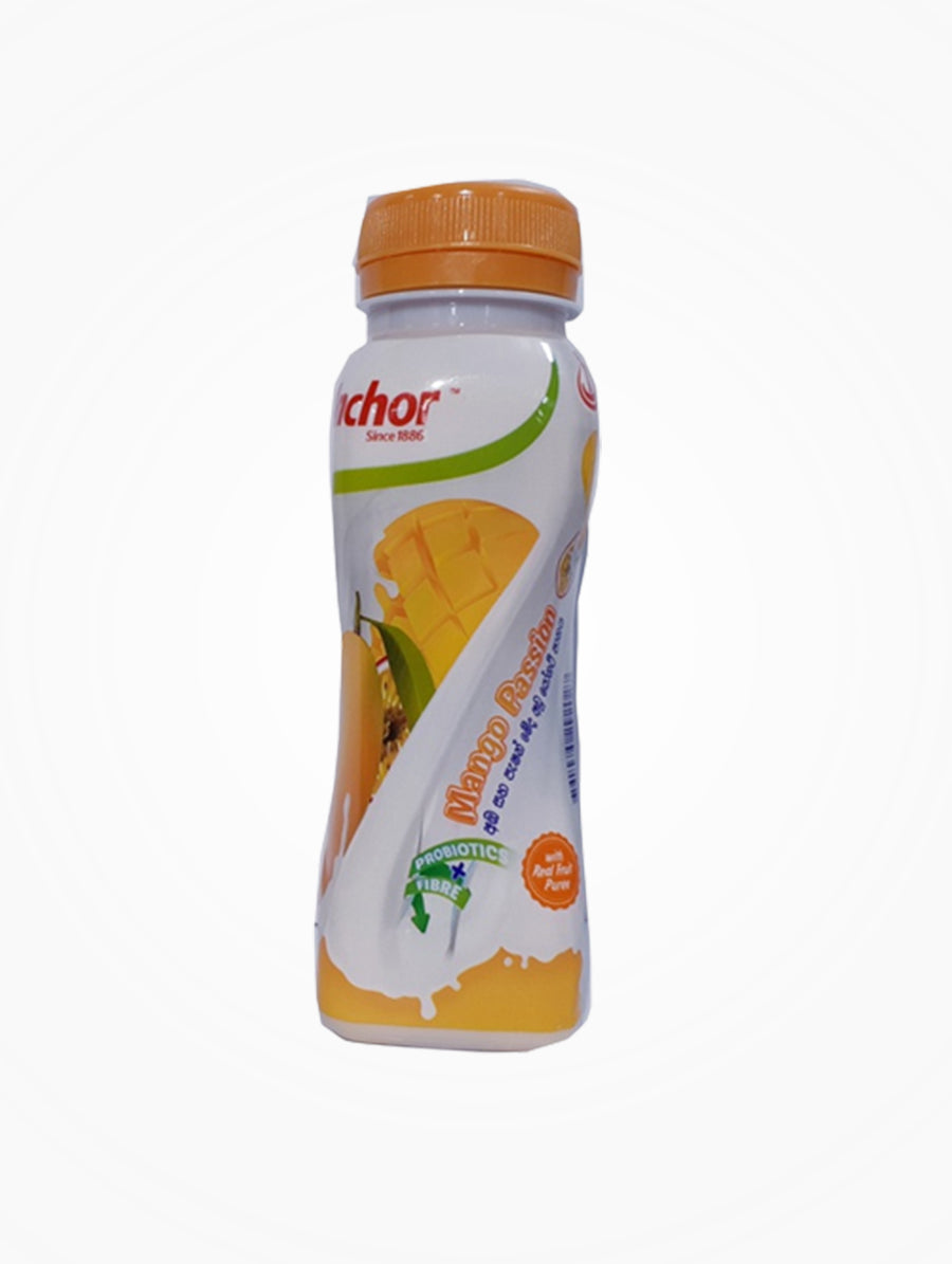 Anchor Mango And Passion Drinking Yoghurt 180Ml