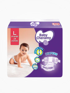 Baby Cheramy Diapers Large 24s