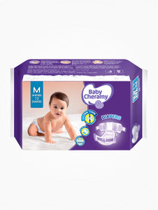 Baby Cheramy Diapers Medium 12s