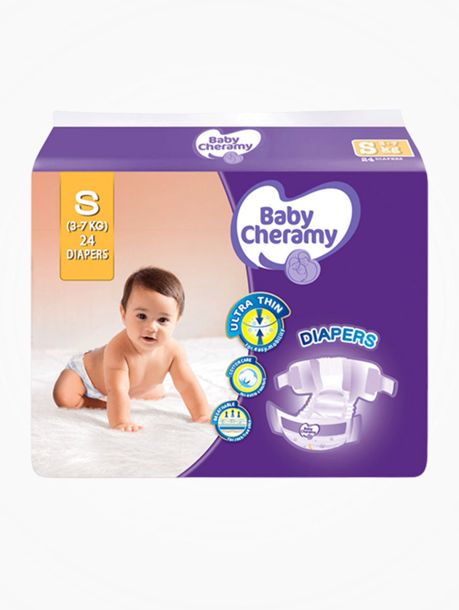Baby Cheramy Diapers Small 24s