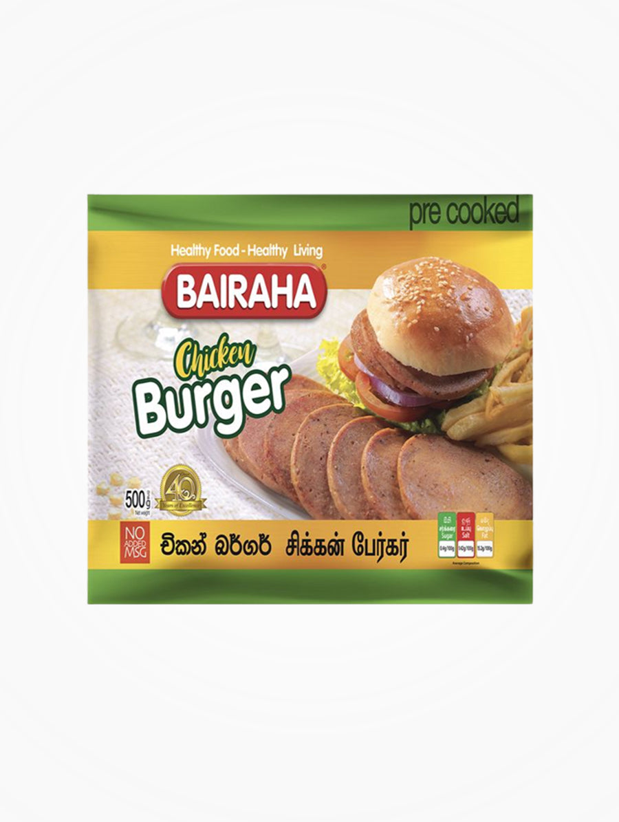 Bairaha Chicken Burger 500G