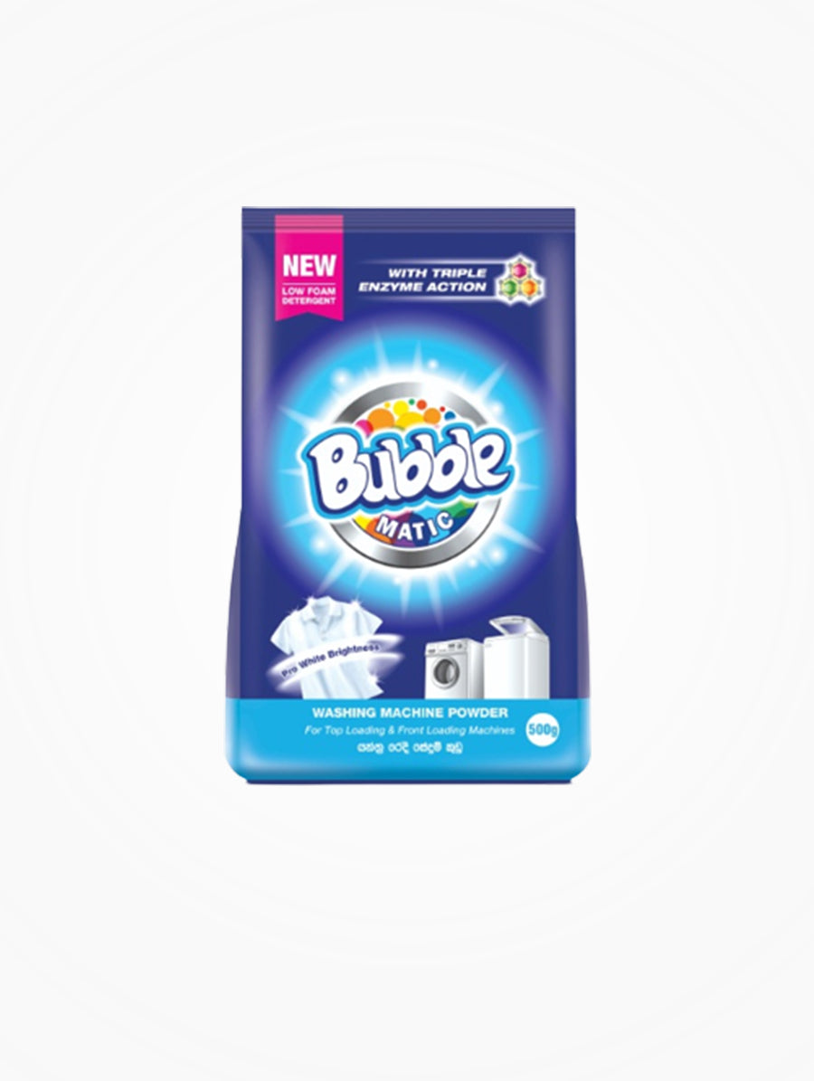 Bubble Compact Detergent Powder 500G