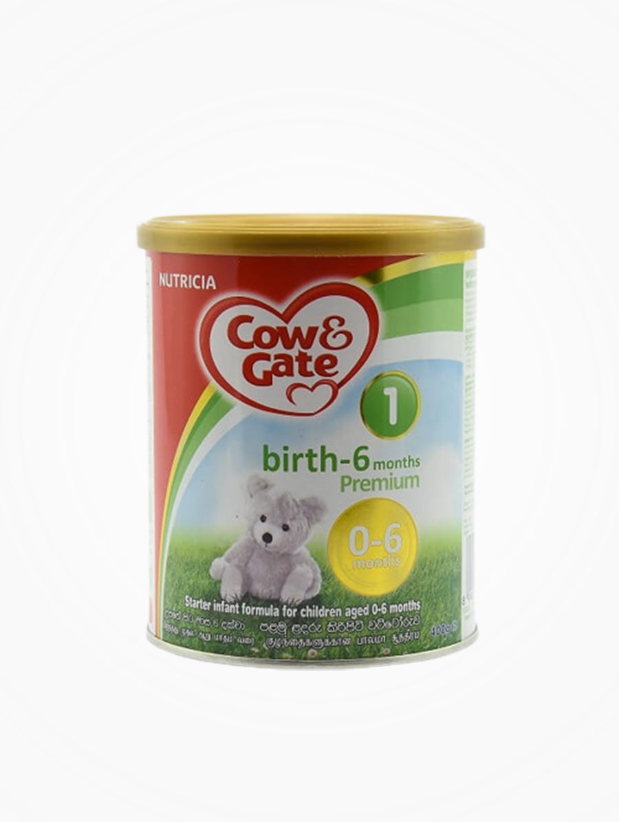 Cow & Gate Milk Powder Premium 0-6 Months 400g