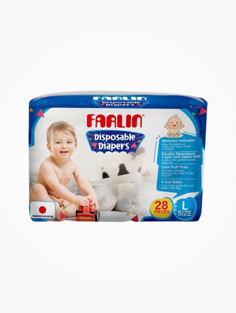 Farlin Baby Diaper Large 28Pcs
