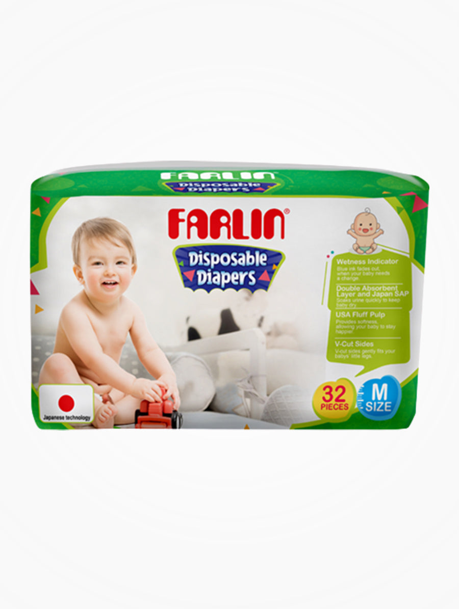 Farlin Baby Diaper Medium 32Pcs