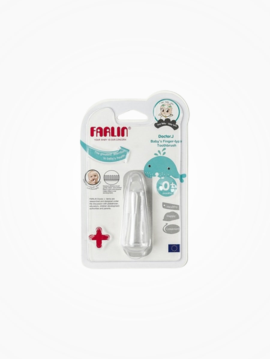 Farlin Doctor J Baby'S Finger Type Toothbrush