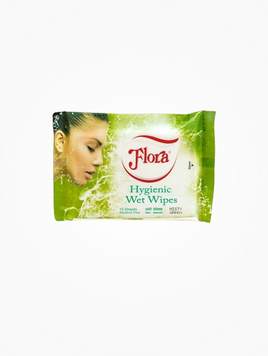 Flora Hygienic Wet Wipes 10S