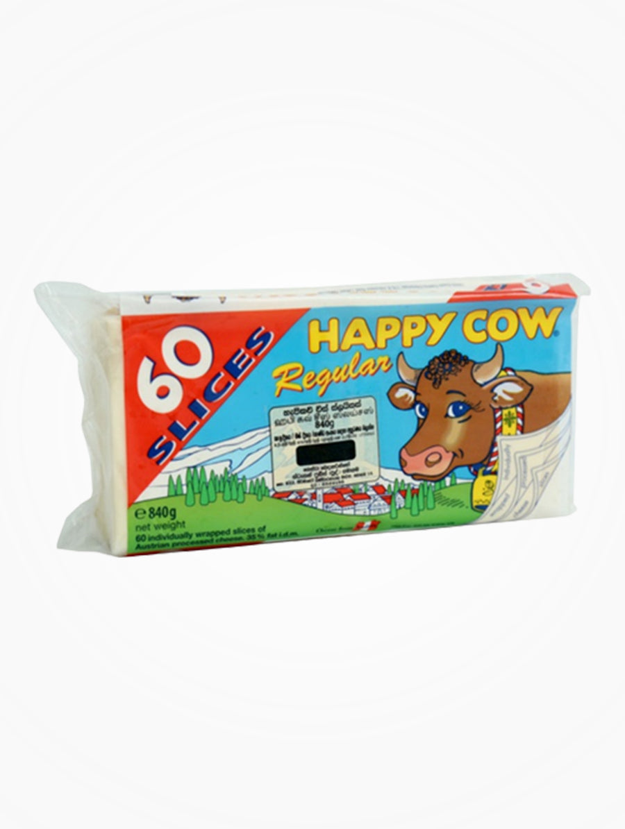 Happy Cow Cheese Regular 60 Slices 840G