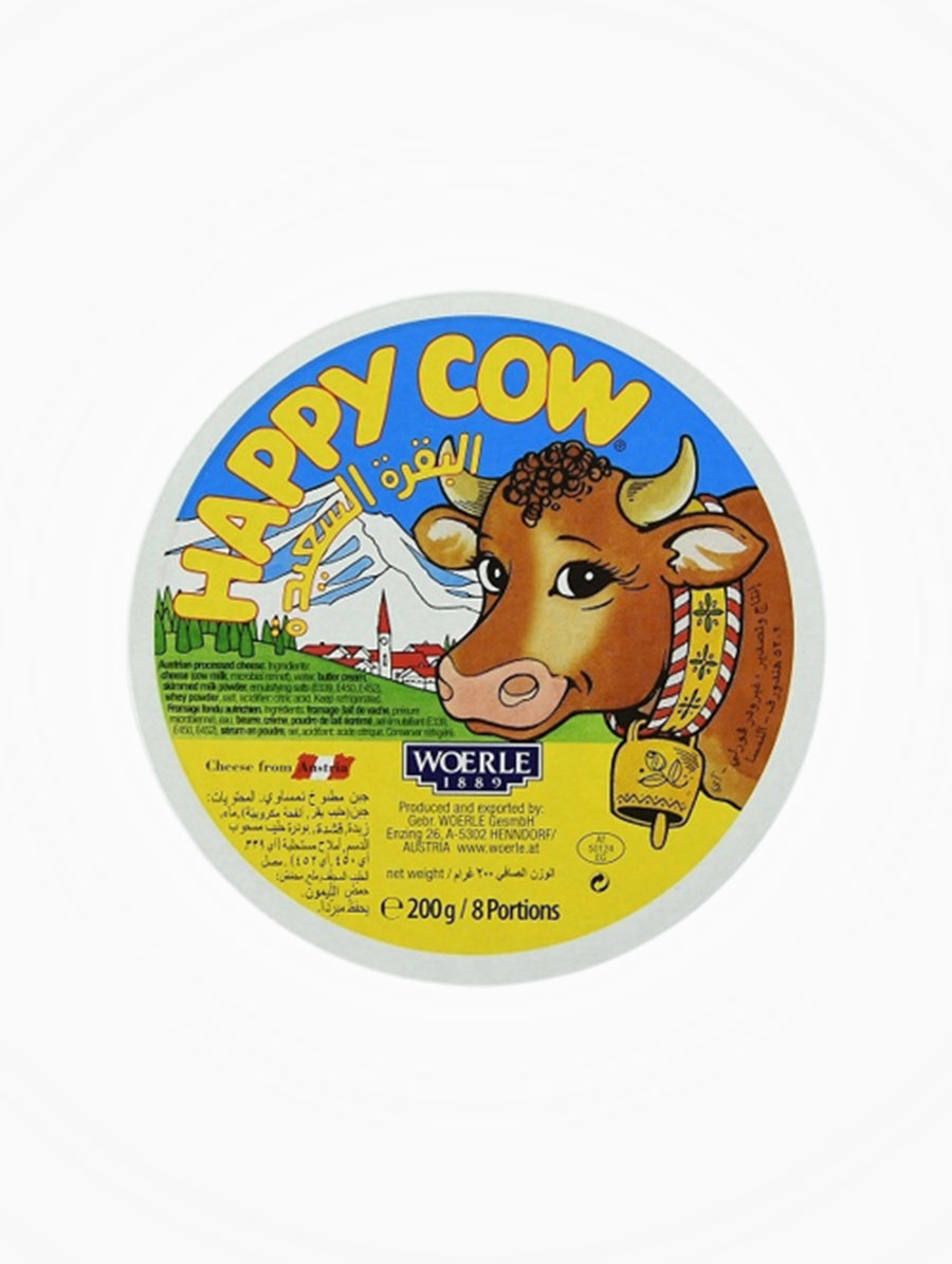 Happy Cow Cheese Wedges 200G