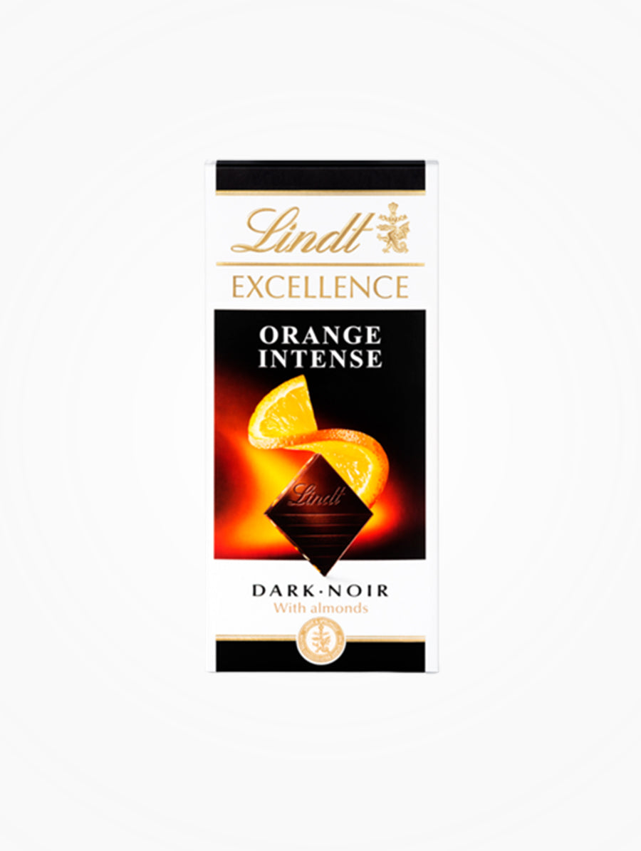 Lindt Excellence Orange Intense Dark Chocolate