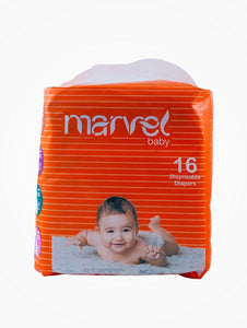 Marvel Baby Diaper Extra Large 16Pcs
