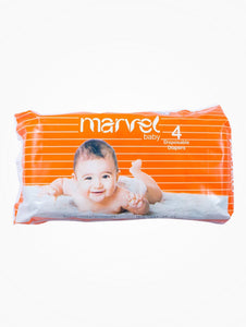 Marvel Baby Diaper Extra Large 4Pcs