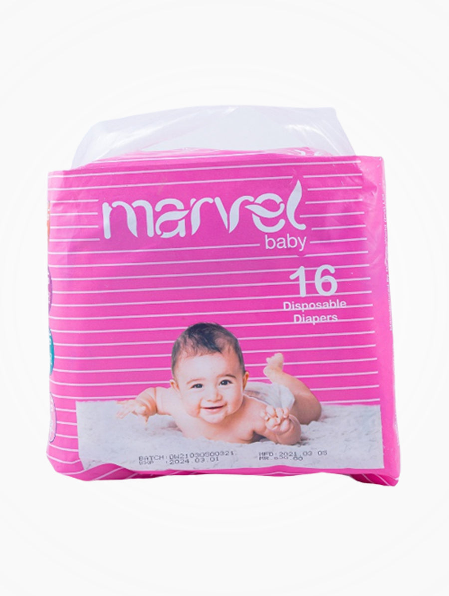 Marvel Baby Diaper Small 16Pcs
