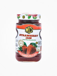 MD Strawberry Whole Fruit Jam 500g