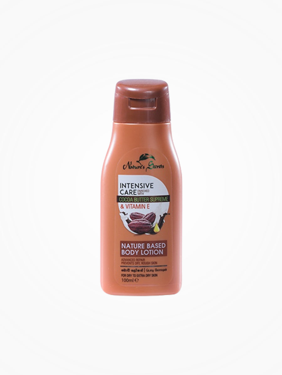 Nature's Secrets Body Lotion Intensive Care With Extra Cocoa