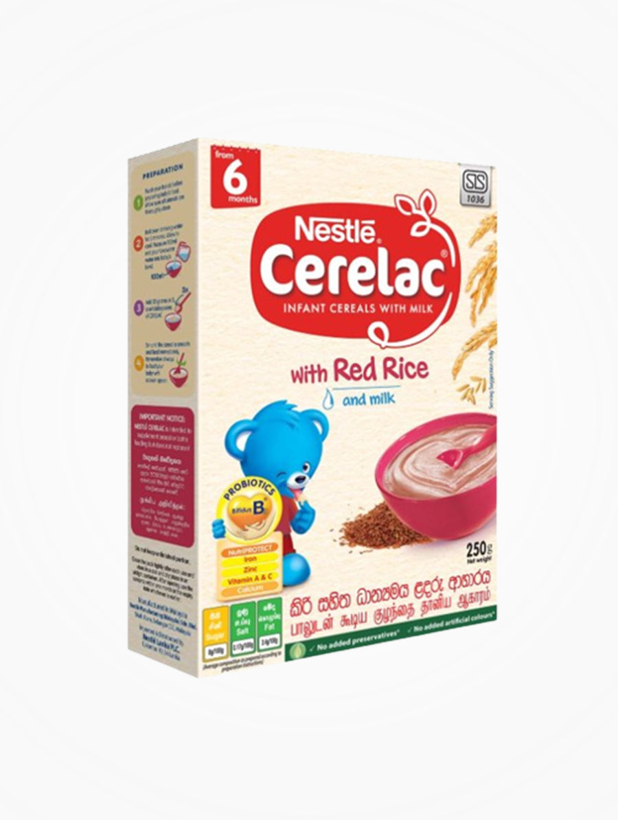 Nestle Cereal Red Rice With Milk From 6 Months 225g
