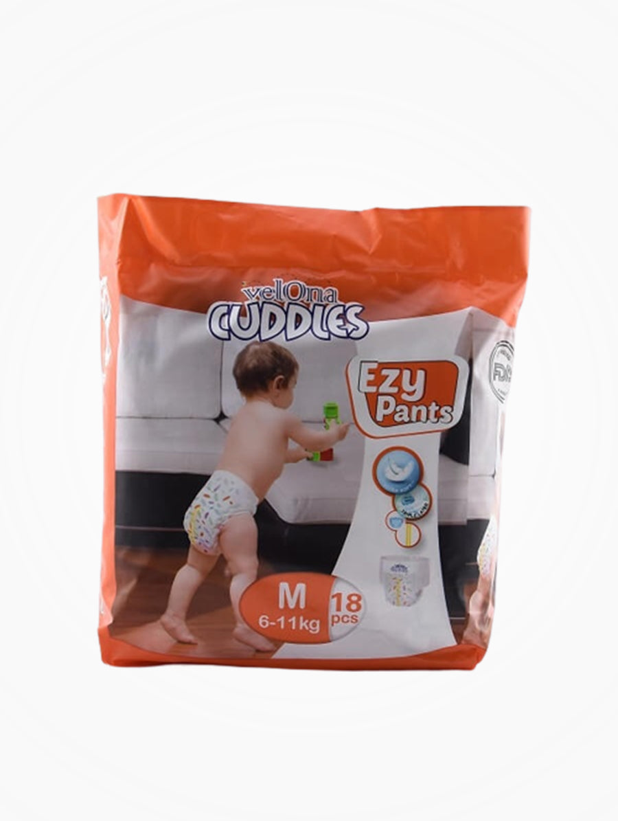 Velona Cuddles Ezy Pant 18Pcs Medium – Supiripola1
