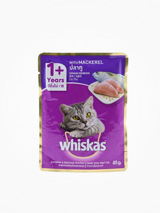 Whiskas Cat Food Pouch Mackerel 80g