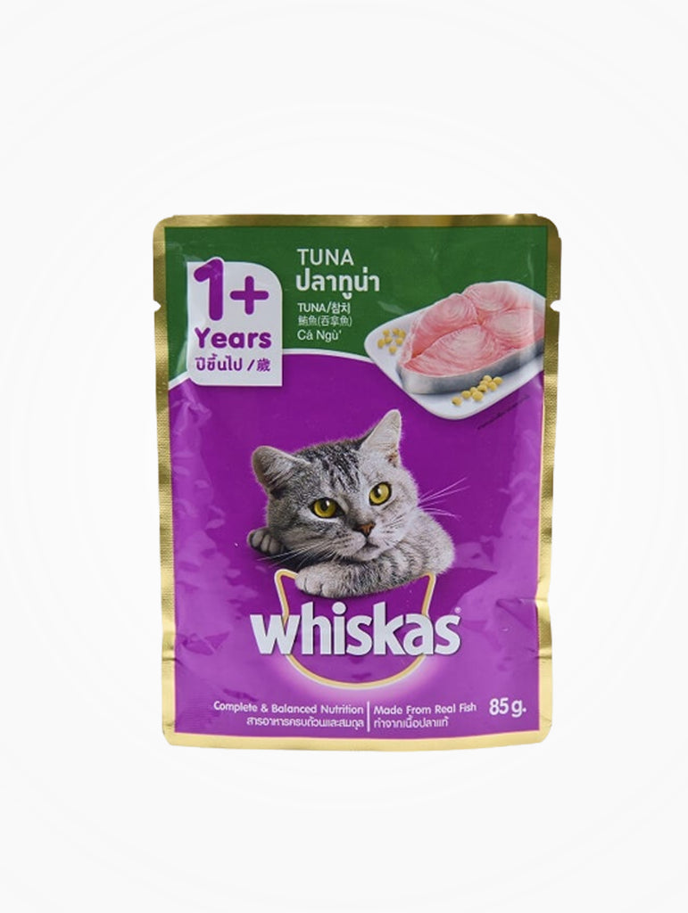 Whiskas Cat Food Pouch Tuna 80g – Supiripola1